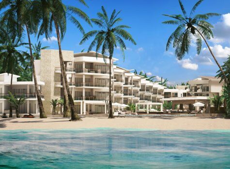 Luxury beachfront apartments Playa Coral