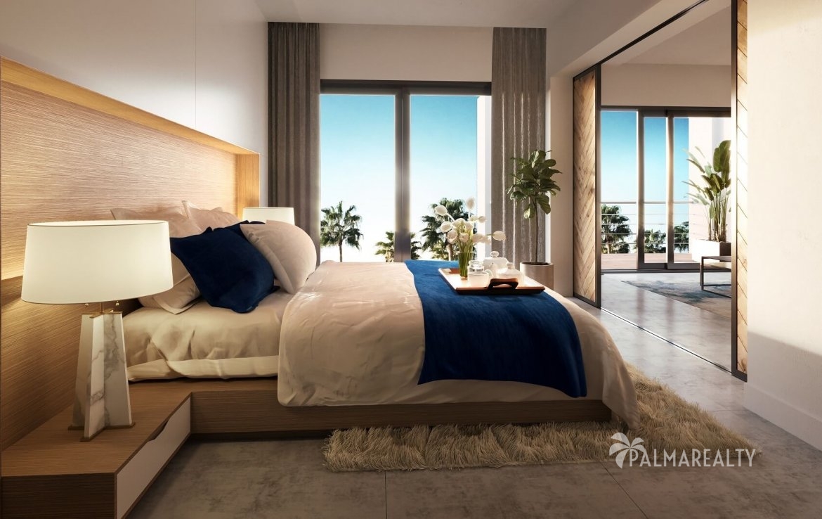 Спальня в Paseo Playa Coral — (4,4 х 3) м²